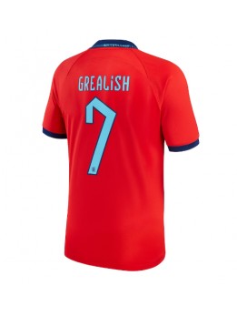 England Jack Grealish #7 Auswärtstrikot WM 2022 Kurzarm